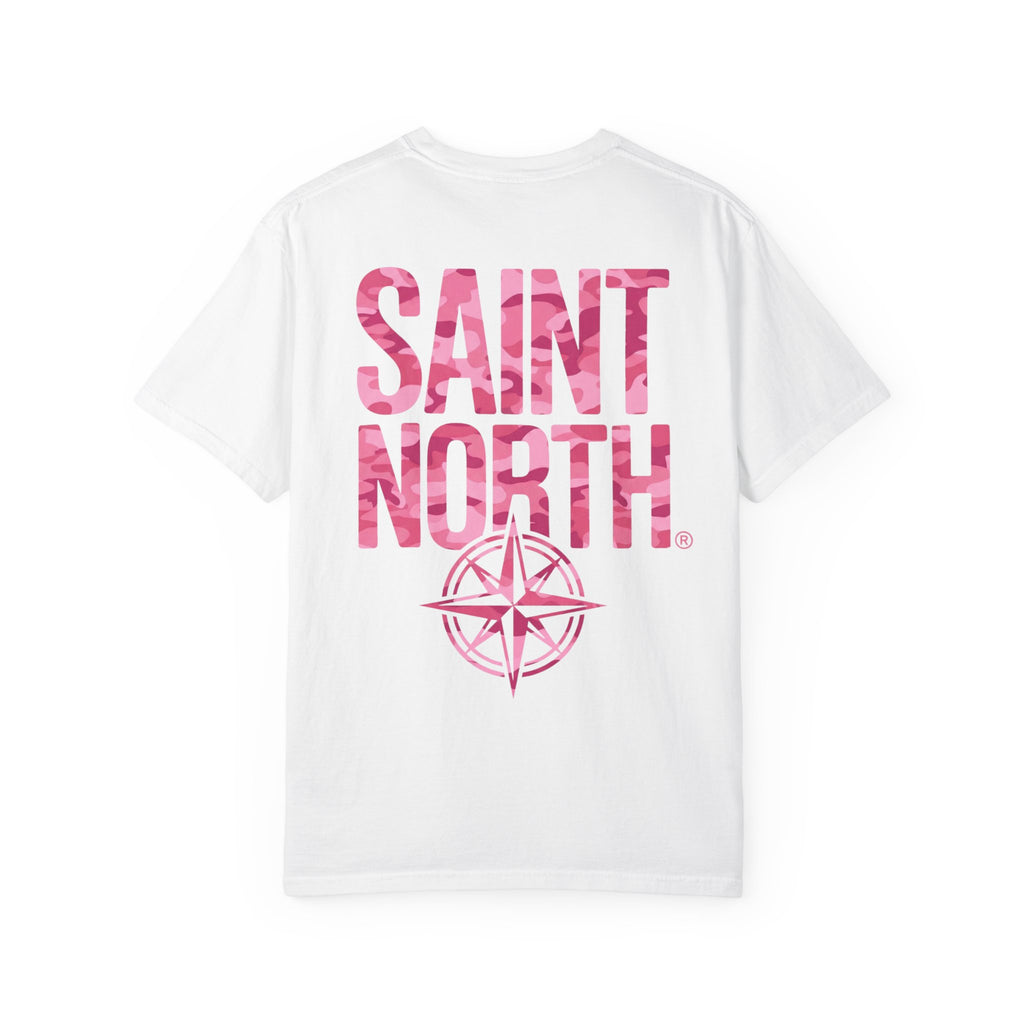 BASIC COMPASS PINK CAMO TEE
